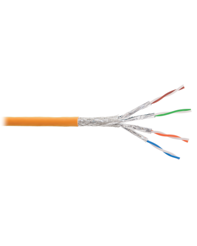 S/FTP, 4pair, Cat.6a, Solid, In, LSZH (NKL 9355C-OR). Кабель «витая пара» (LAN) для структурированных систем связи. NIKOLAN в Стерлитамаке