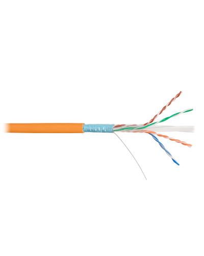 F/UTP 4pair, Cat6, Solid, In, PVC (NKL 9240C-OR). Кабель «витая пара» (LAN) для структурированных систем связи. NIKOLAN в Стерлитамаке