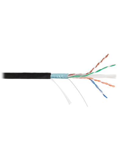 F/UTP 4pair, Cat6, Solid, Out, PVC (NMC 4240B-BK). Кабель «витая пара» (LAN) для структурированных систем связи. NIKOMAX в Стерлитамаке