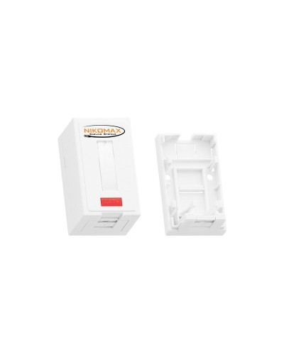 NMC-MB1P-ST-WT. Корпус настенной розетки. NIKOMAX в Стерлитамаке