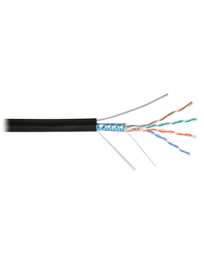 F/UTP 4pair, Cat5e, Solid, Out, SW, PVC (NMC 4905B-BK). Кабель «витая пара» (LAN) для структурированных систем связи. NIKOMAX в Стерлитамаке