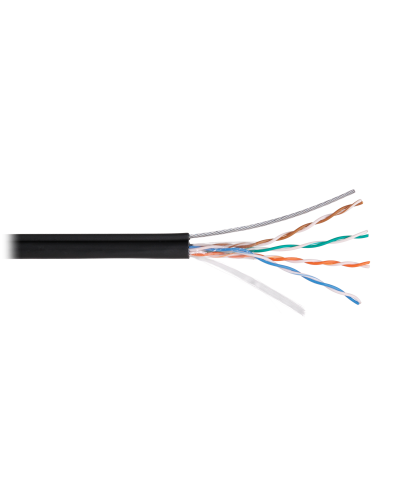 U/UTP 4pair, Cat5e, Solid, Out, SW, PVC (NMC 4805B-BK). Кабель «витая пара» (LAN) для структурированных систем связи. NIKOMAX в Стерлитамаке