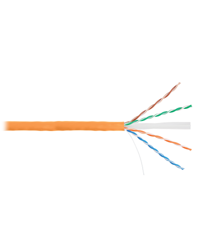 U/UTP 4pair, Cat6a, Solid, In, нг(А)-HF (NMC 9155C-OR). Кабель «витая пара» (LAN) для структурированных систем связи. NIKOMAX в Стерлитамаке