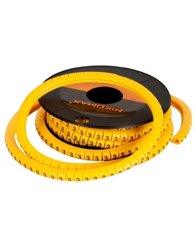 NMC-CMR-0-YL-500 (500шт). Маркер кабельный. NIKOMAX в Стерлитамаке