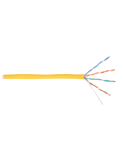 U/UTP 4pair, Cat5e, Solid, In, нг(А)-HF (NMC 9100C-YL). Кабель «витая пара» (LAN) для структурированных систем связи. NIKOMAX в Стерлитамаке