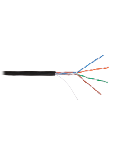 U/UTP 4pair, Cat5e, Solid, Out, нг(А)-HF (NMC 2100B-BK). Кабель «витая пара» (LAN) для структурированных систем связи. NIKOMAX в Стерлитамаке