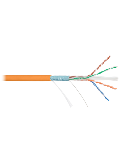 F/UTP 4pair, Cat6a, Solid, In, нг(А)-HF (NMC 4255C-OR). Кабель «витая пара» (LAN) для структурированных систем связи. NIKOMAX в Стерлитамаке