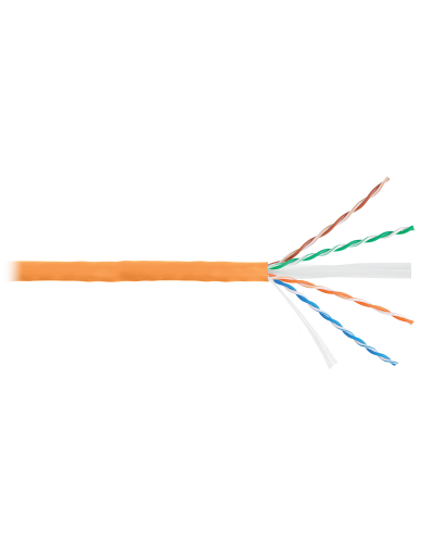 U/UTP 4pair, Cat6, Solid, In, нг(А)-HF (NMC 2140C-OR). Кабель «витая пара» (LAN) для структурированных систем связи. NIKOMAX в Стерлитамаке