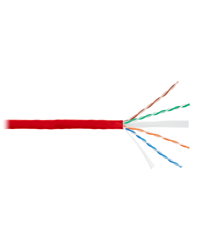 U/UTP 4pair, Cat6, Solid, In, нг(А)-HF (NMC 4140C-RD). Кабель «витая пара» (LAN) для структурированных систем связи. NIKOMAX в Стерлитамаке