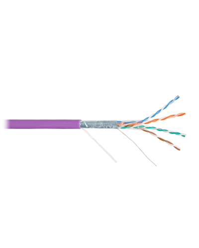 F/UTP 4pair, Cat5e, Solid, In, нг(А)-HF (NMC 4200C-VL). Кабель «витая пара» (LAN) для структурированных систем связи. NIKOMAX в Стерлитамаке
