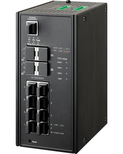 NIS-3500-3412PGE (64PY0804). Коммутатор управляемый с PoE. NSGate в Стерлитамаке