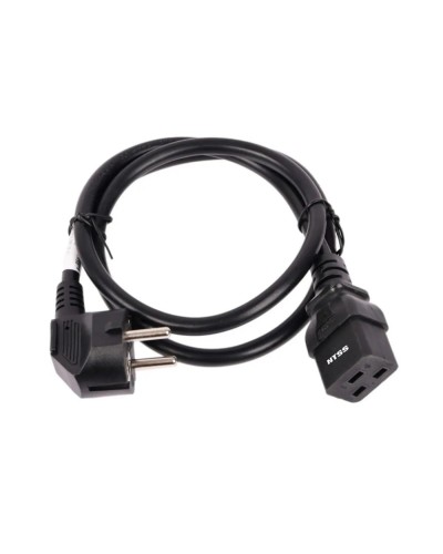 NTSS-PC19772 C19-Schuko проводник.:3х1.5мм2 3м 220/250В 16А черный. Кабель питания. NTSS в Стерлитамаке