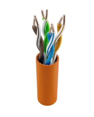 NTSS-IN-UTP4-5Е-LSZH-OR кат.5E UTP 4 пары 24AWG LSZH внутренний 305м оранжевый. Кабель «витая пара» (LAN) для структурированных систем связи. NTSS в Стерлитамаке