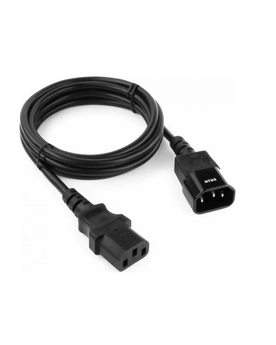 NTSS-PC13145 C13-С14 проводник.:3х1мм2 3м 220/250В 10А черный. Кабель питания. NTSS в Стерлитамаке