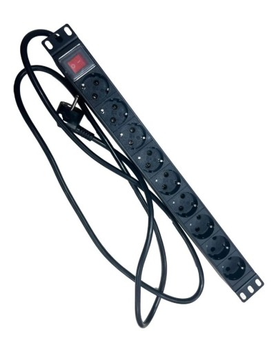 NTSS-PDU-DA2036 гор.размещ. 9xSchuko базовые 16A Schuko 2м. Блок розеток 19. NTSS в Стерлитамаке