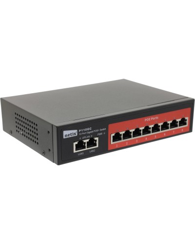 Netis P110GC. Коммутатор сетевой PoE неуправляемый. Netis в Стерлитамаке