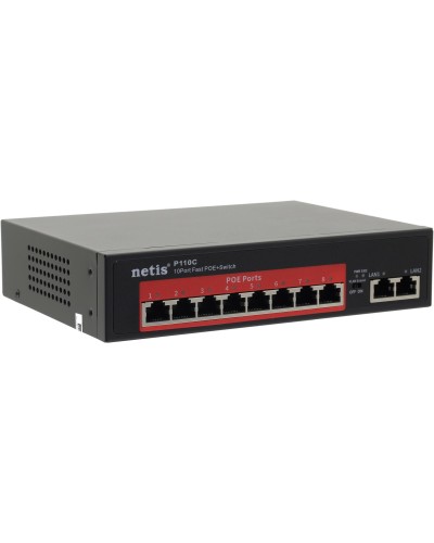 Netis P110C. Коммутатор сетевой PoE неуправляемый. Netis в Стерлитамаке