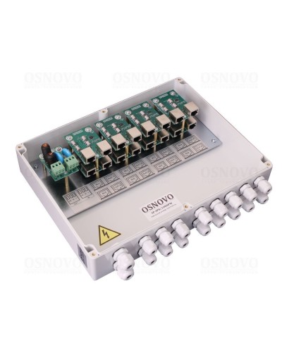 SP-IP8/1000PW. Устройство грозозащиты цепей Ethernet. OSNOVO в Стерлитамаке