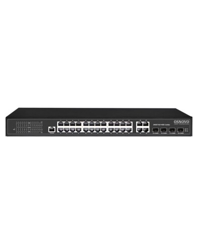 SW-8244/L(400W). Коммутатор 24-портовый  Gigabit Ethernet с PoE. OSNOVO в Стерлитамаке
