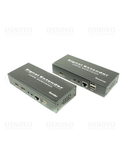 TLN-HiKM2+RLN-HiKM2. Удлинитель HDMI, ИК-сигнала, 2*USB. OSNOVO в Стерлитамаке