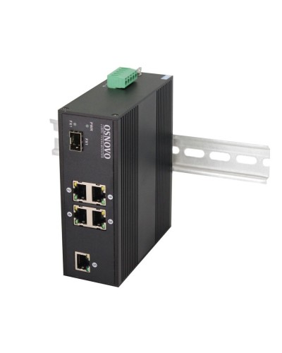 SW-40501/IC. Промышленный PoE коммутатор Fast Ethernet на 6 портов. OSNOVO в Стерлитамаке