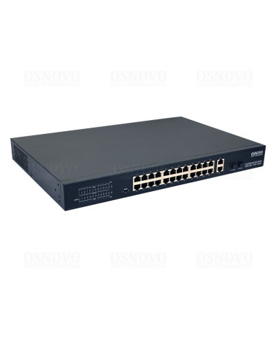 SW-62422(400W). Коммутатор 24-портовый  Fast Ethernet с PoE. OSNOVO в Стерлитамаке