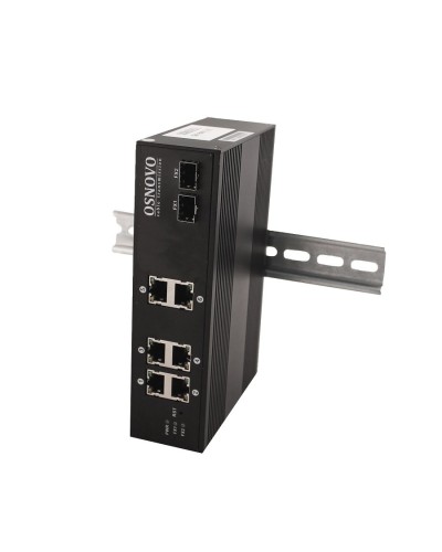 SW-8062/IC. Промышленный PoE коммутатор Gigabit Ethernet на 8 портов. OSNOVO в Стерлитамаке