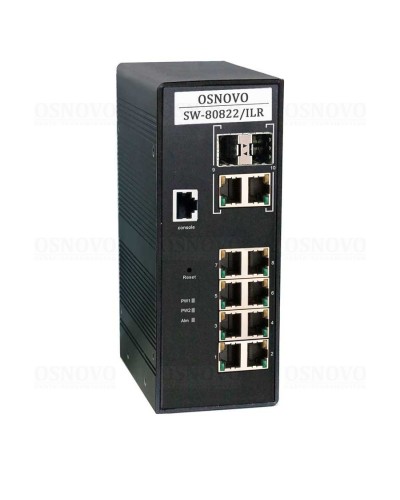 SW-80822/ILR. Коммутатор 10-портовый Gigabit Ethernet с PoE. OSNOVO в Стерлитамаке
