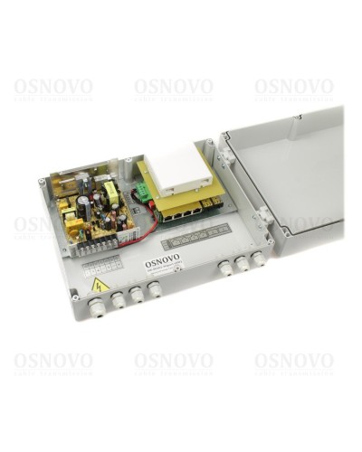SW-80402-W(port 60W). Коммутатор 6-портовый. OSNOVO в Стерлитамаке