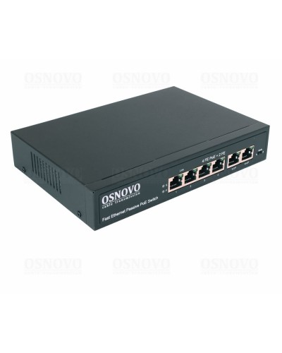 SW-20600/A(80W). Коммутатор Fast Ethernet на 6 портов. OSNOVO в Стерлитамаке