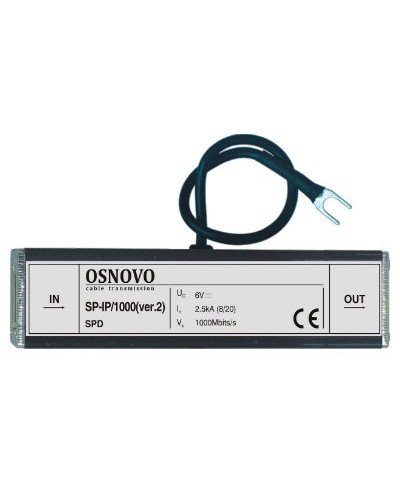 SP-IP/100(ver2). Устройство грозозащиты цепей Ethernet. OSNOVO в Стерлитамаке