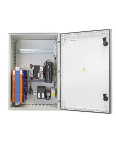 OSP-46TB1(SW-80802/ILS(port 90W)). Уличный коммутатор с PoE. OSNOVO в Стерлитамаке