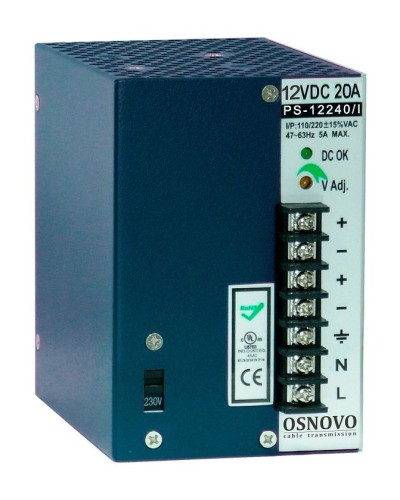 PS-12240/I. Блок питания промышленный. OSNOVO в Стерлитамаке