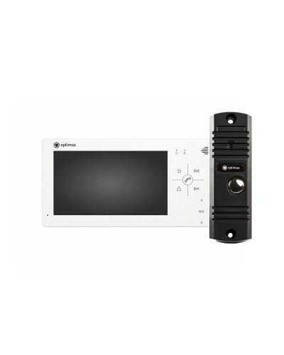 VM-7.0 (w)+ DS-700L (черный). Комплект видеодомофона. Optimus в Стерлитамаке