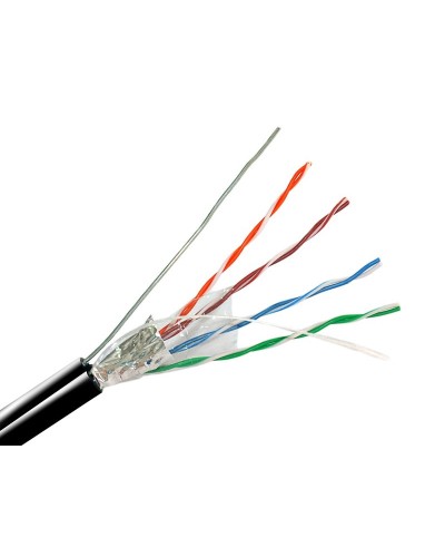 FTP-5e 4х2х0.51 Cu (outdoor) С ТРОСОМ. Кабель «витая пара» (LAN) для структурированных систем связи. Optimus в Стерлитамаке