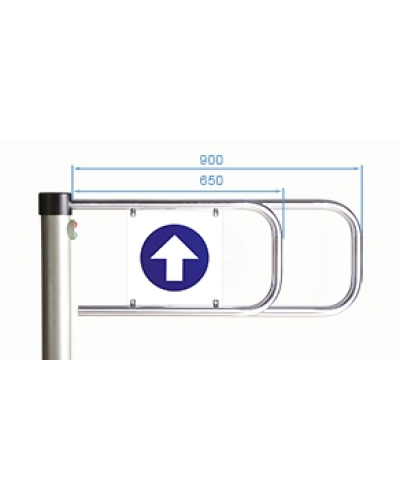 PERCo-ASG-900. Створка для калитки. PERCo в Стерлитамаке