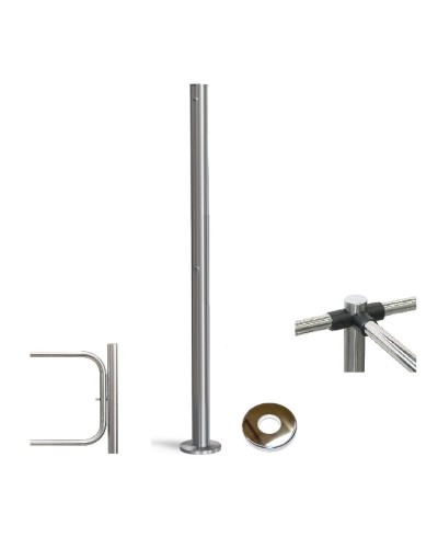 PERCo-BH02 2-16 с крышкой. Стойка с отверстием под стопорный механизм поворотной секции. PERCo в Стерлитамаке