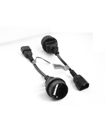 Cord PCM SCUT IEC320 to Type-F. Кабель IEC-320 C14 to Socket Type-F. POWERCOM в Стерлитамаке
