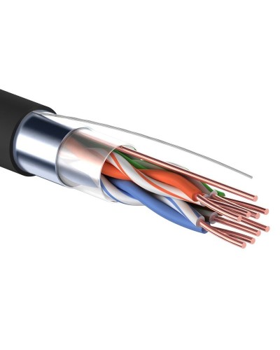 F/UTP 4PR 24AWG, CAT5e. OUTDOOR, 305м. PROconnect (01-0154). Кабель «витая пара» (LAN) для структурированных систем связи. PROCONNECT в Стерлитамаке