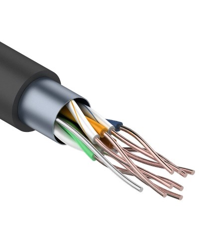 F/UTP 4PR 24AWG CAT5e OUTDOOR 305м CCA PROCONNECT (01-0146-3). Кабель «витая пара» (LAN) для структурированных систем связи. PROCONNECT в Стерлитамаке