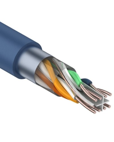 F/UTP, CAT 6, PVC, 4PR, 23AWG, омедненный INDOOR, SOLID, серый, 305м, PROconnect (01-0147-3). Кабель «витая пара» (LAN) для структурированных систем связи. PROCONNECT в Стерлитамаке