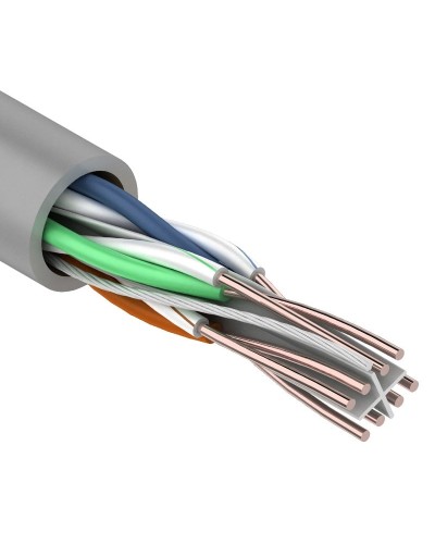 U/UTP 4PR 23AWG, CCA, CAT6, PVC, 305м. PROconnect (01-0047-3). Кабель «витая пара» (LAN) для структурированных систем связи. PROCONNECT в Стерлитамаке