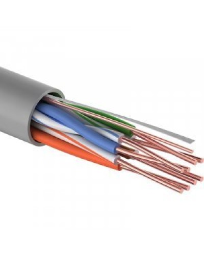U/UTP Light, CAT 5e, PVC, 4PR, 24AWG, омедненный, серый, 305м, PROconnect (01-0043-2). Кабель «витая пара» (LAN) для структурированных систем связи. PROCONNECT в Стерлитамаке