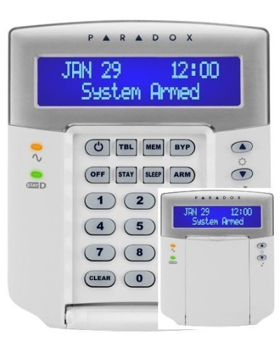 K32LCD+. Проводная ЖК-клавиатура. Paradox в Стерлитамаке