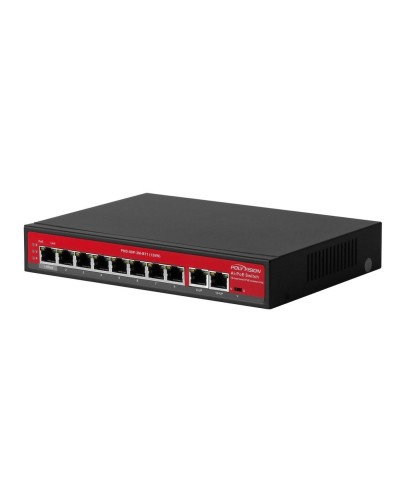 PND-08P-2G (120W). Коммутатор AI 10-портовый с функцией PoE. Polyvision в Стерлитамаке