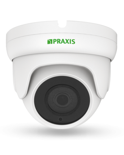 PE-7141IP 2.8. Видеокамера IP купольная. Praxis в Стерлитамаке