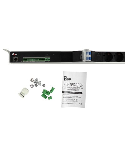 R-MC1-32-4x2S-2x3C13-2x2C19-A-1820-K. Блок силовых розеток с контроллером. REM в Стерлитамаке