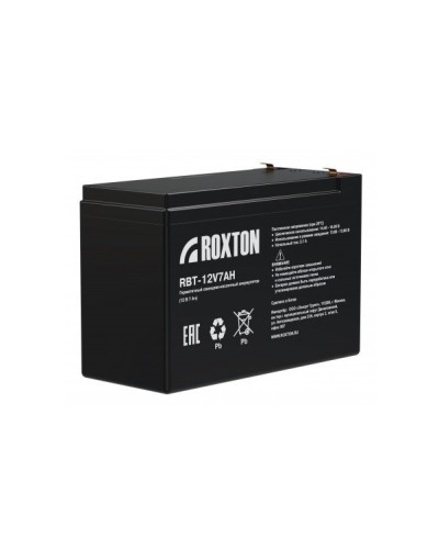 RBT-12V7AH. Аккумулятор герметичный свинцово-кислотный. ROXTON в Стерлитамаке