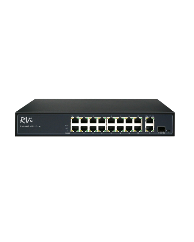 RVi-1NS16F-1T-1C. Коммутатор с питанием по PoE. RVi в Стерлитамаке