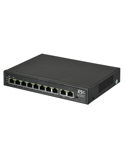 RVi-1NS08F-2T. Коммутатор с питанием по PoE. RVi в Стерлитамаке